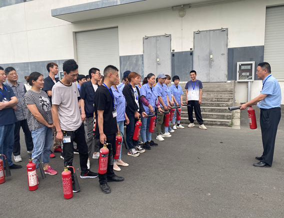 消防培训顺利完成